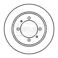 BORG & BECK Piduriketas BBD4195